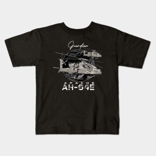 AH-64 Apache helicopter Kids T-Shirt